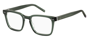 Men Premium Tommy Hilfiger Eyeglasses: TH 2034 - Green - SpecSMART Eye Clinic (Diagonal View)